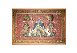 Дама с единорогом 95x145