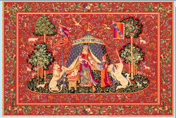 Дама с единорогом 210x150